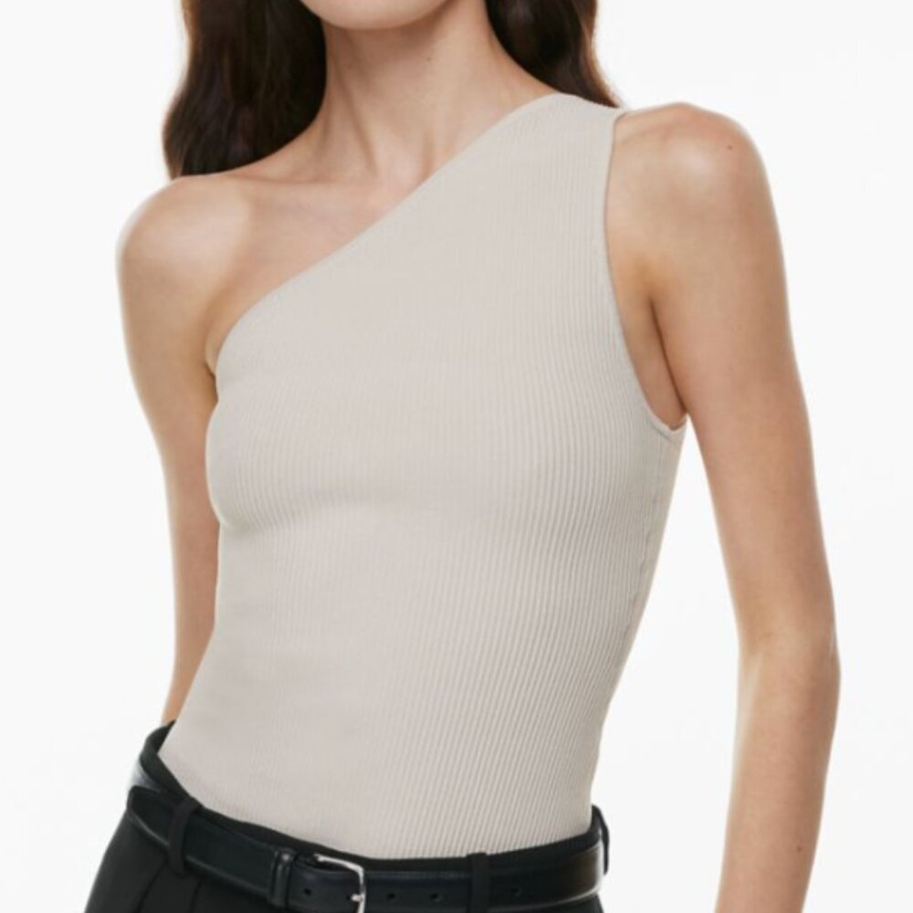 Babaton SCULPT KNIT ONE-SHOULDER